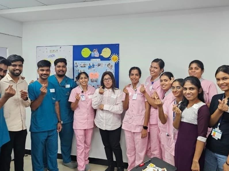 Team Building Session at Healthcare Centre